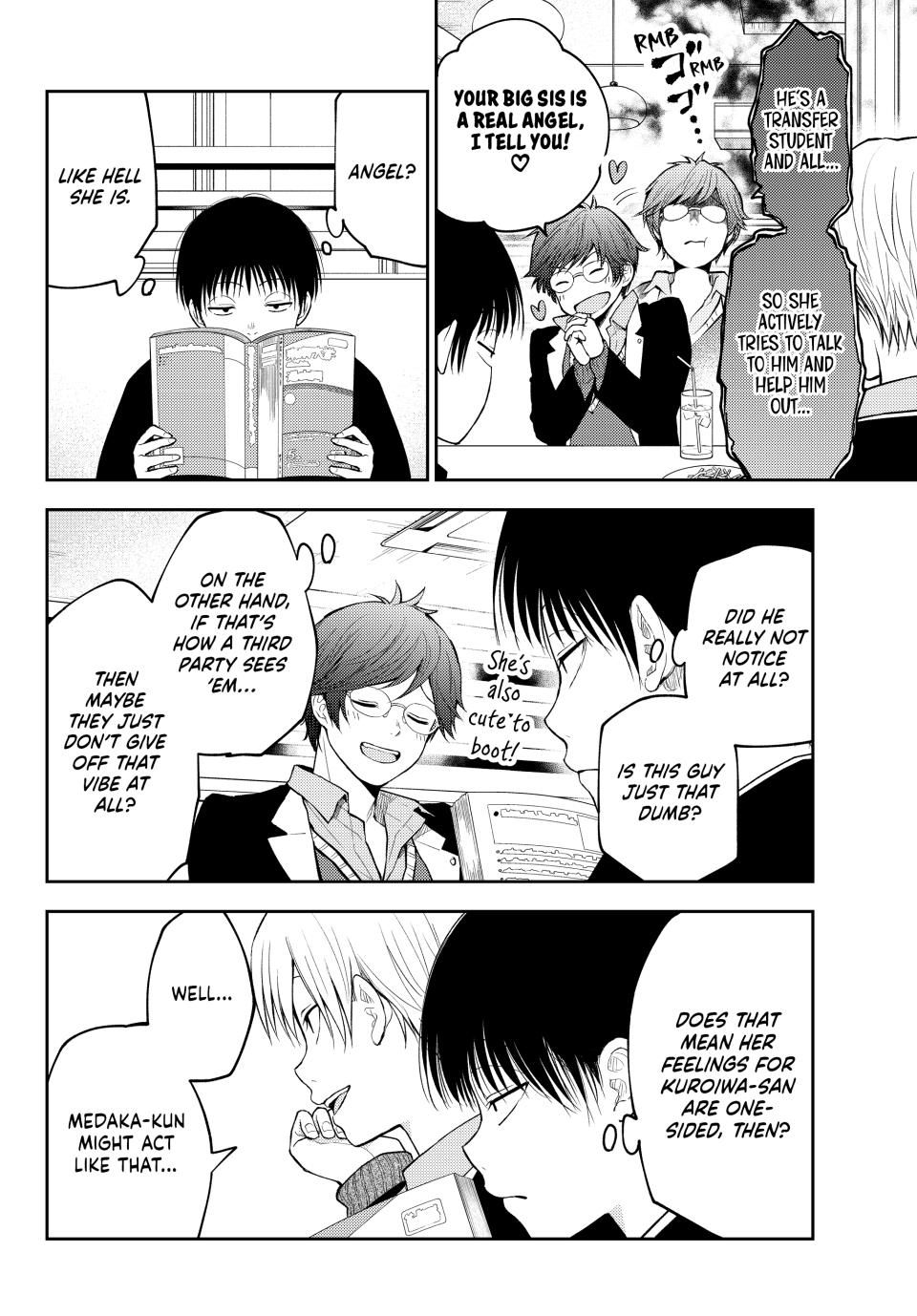 My Charms Are Wasted On Kuroiwa Medaka Chapter 135 page 12 - Chapter 135: That Jerk and Their Own Pace