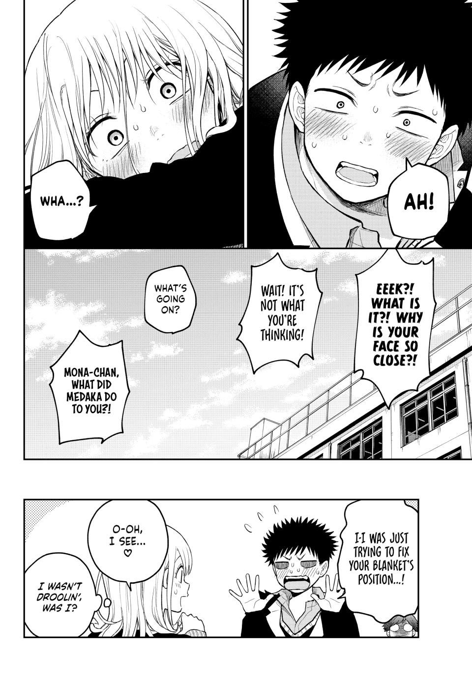 My Charms Are Wasted On Kuroiwa Medaka Chapter 137 page 14 - Chapter 137: That Jerk and the Blanket
