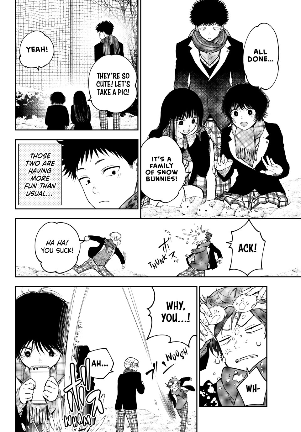My Charms Are Wasted On Kuroiwa Medaka Chapter 139 page 4 - Chapter 139: That Jerk and Snow