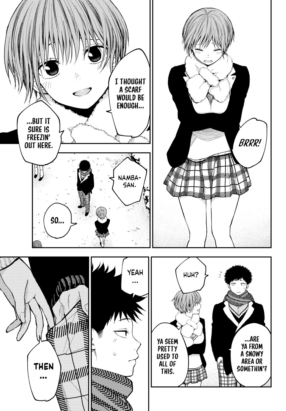 My Charms Are Wasted On Kuroiwa Medaka Chapter 139 page 9 - Chapter 139: That Jerk and Snow