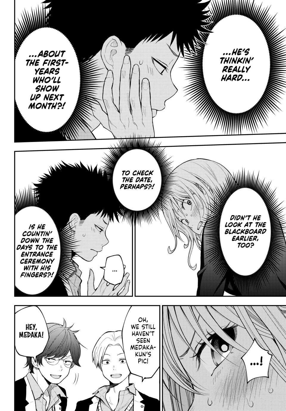 My Charms Are Wasted On Kuroiwa Medaka Chapter 140 page 10 - Chapter 140: That Jerk and Congratulations