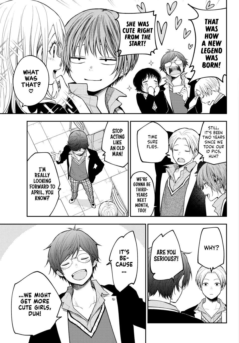 My Charms Are Wasted On Kuroiwa Medaka Chapter 140 page 7 - Chapter 140: That Jerk and Congratulations