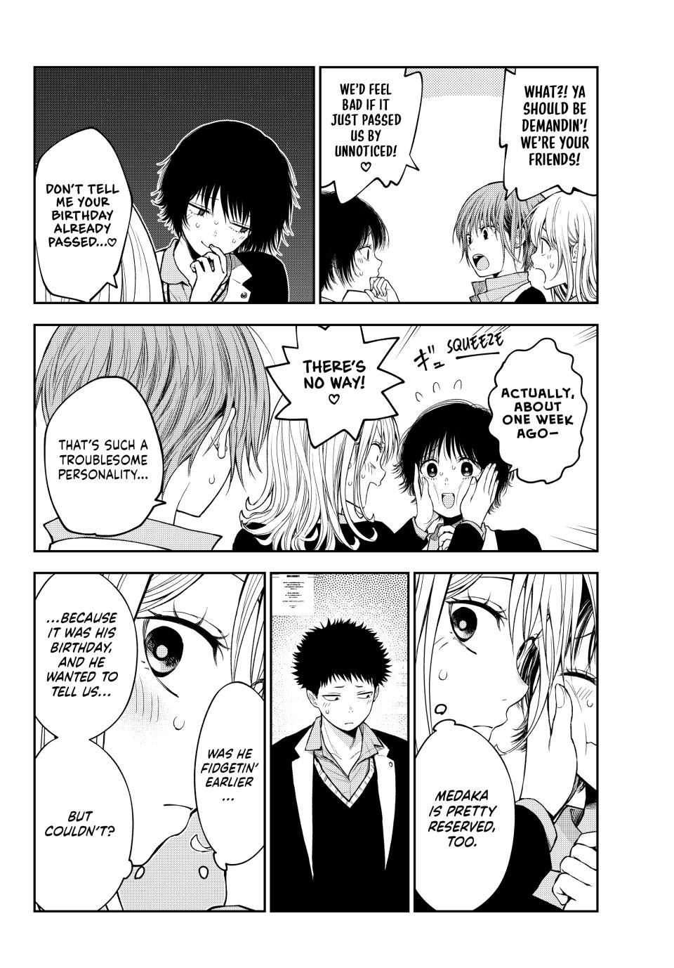 My Charms Are Wasted On Kuroiwa Medaka Chapter 141 page 5 - Chapter 141: That Jerk's Birthday