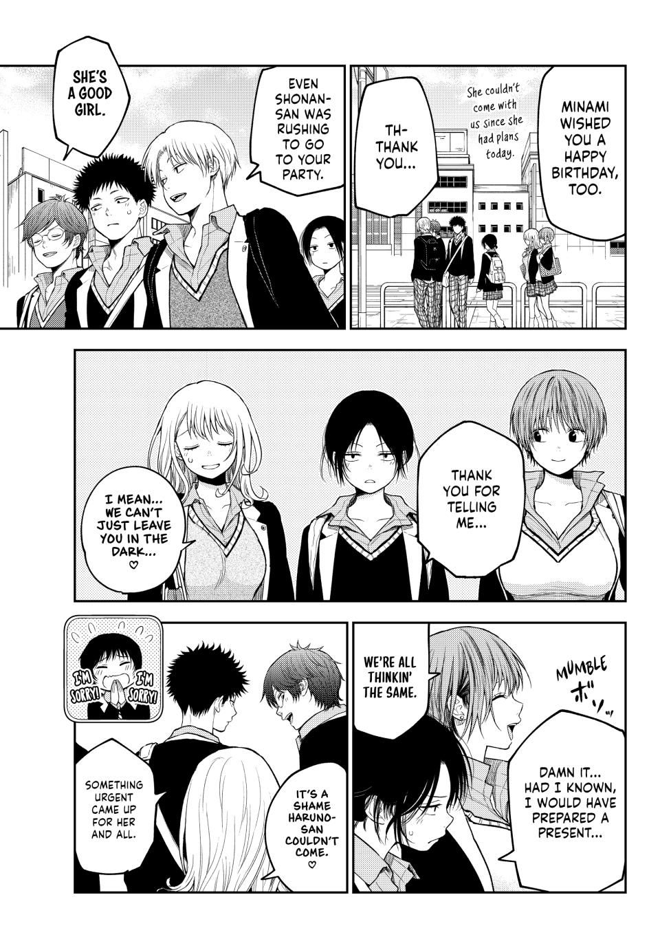 My Charms Are Wasted On Kuroiwa Medaka Chapter 141 page 8 - Chapter 141: That Jerk's Birthday