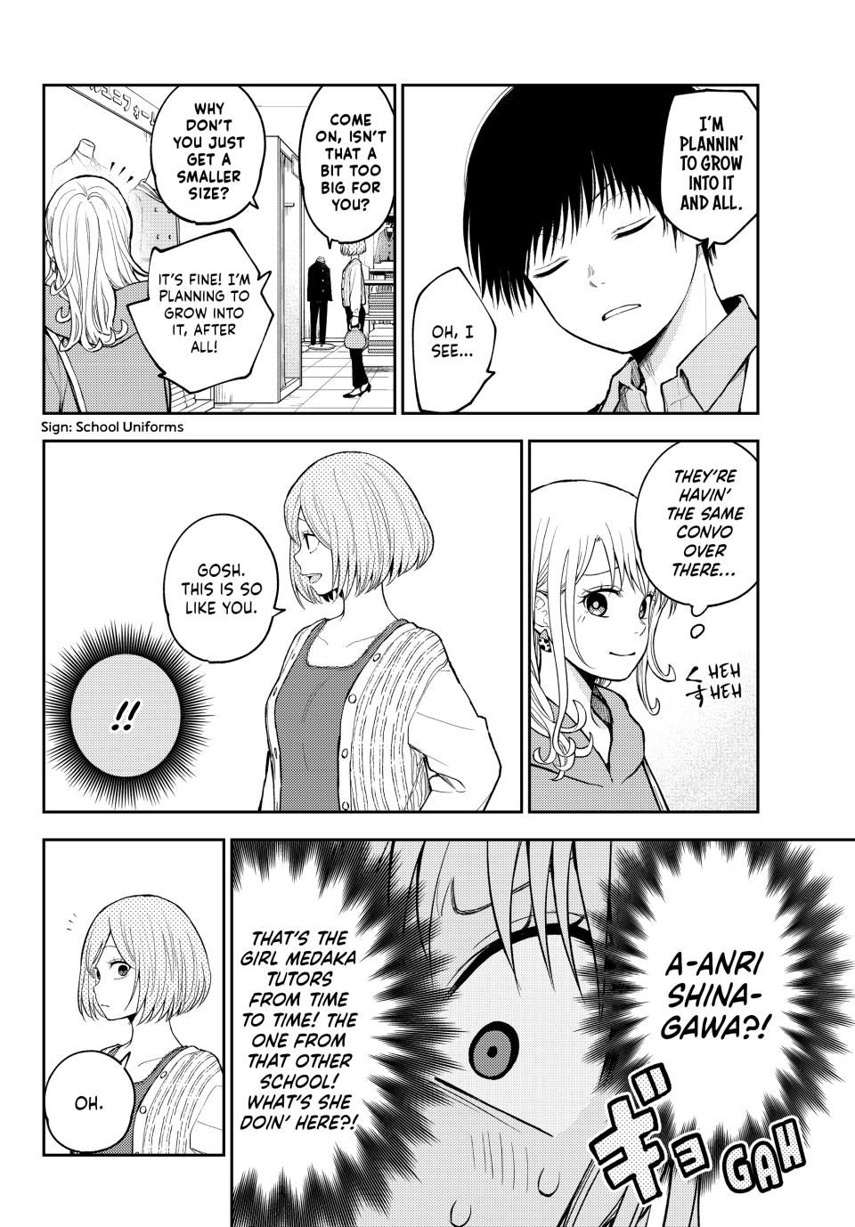My Charms Are Wasted On Kuroiwa Medaka Chapter 145 page 2 - Chapter 145: That Girl and Her Little Brother