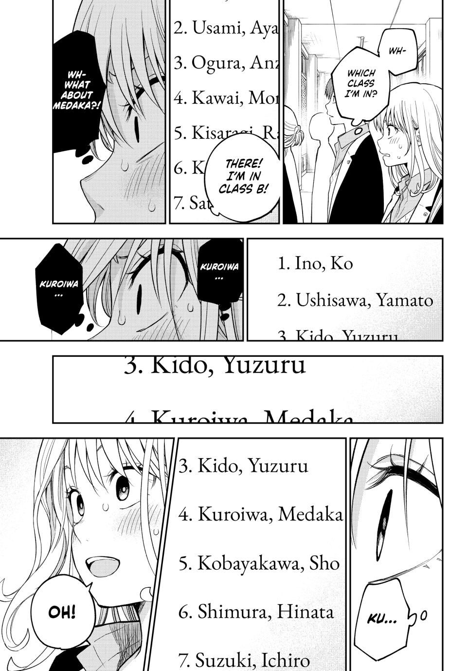 My Charms Are Wasted On Kuroiwa Medaka Chapter 148 page 3 - Chapter 148: A New School Term with That Jerk
