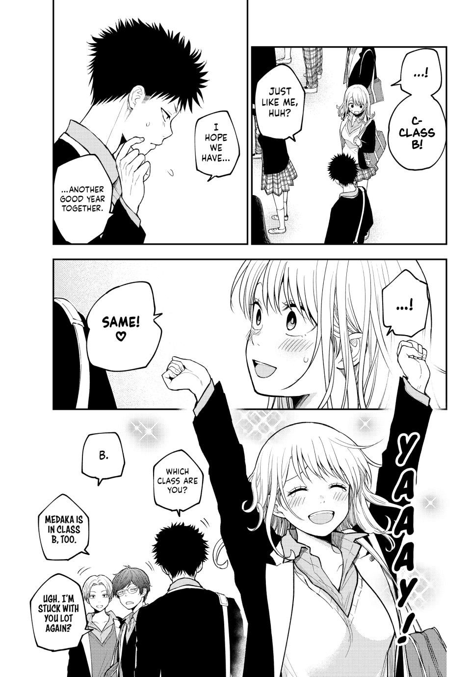 My Charms Are Wasted On Kuroiwa Medaka Chapter 148 page 5 - Chapter 148: A New School Term with That Jerk