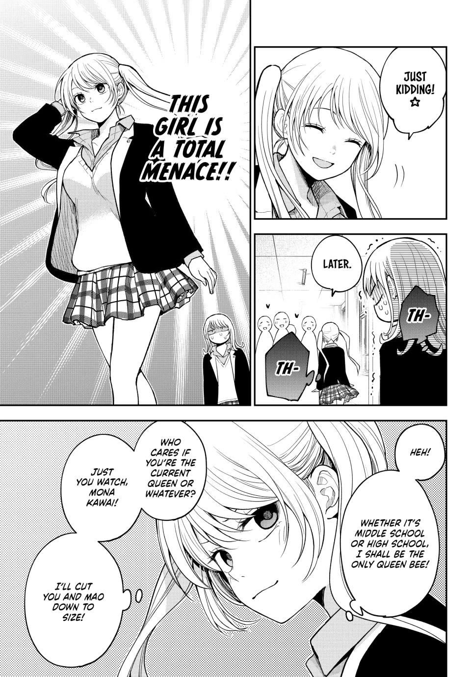 My Charms Are Wasted On Kuroiwa Medaka Chapter 149 page 3 - Chapter 149: That Jerk and the Queen Bee