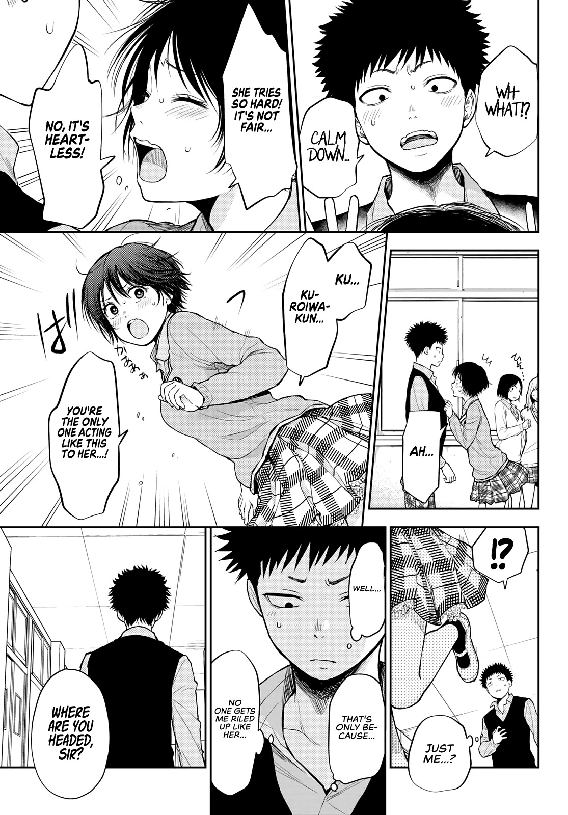 My Charms Are Wasted On Kuroiwa Medaka Chapter 15 page 9 - Chapter 15: A Scolding With That Bastard