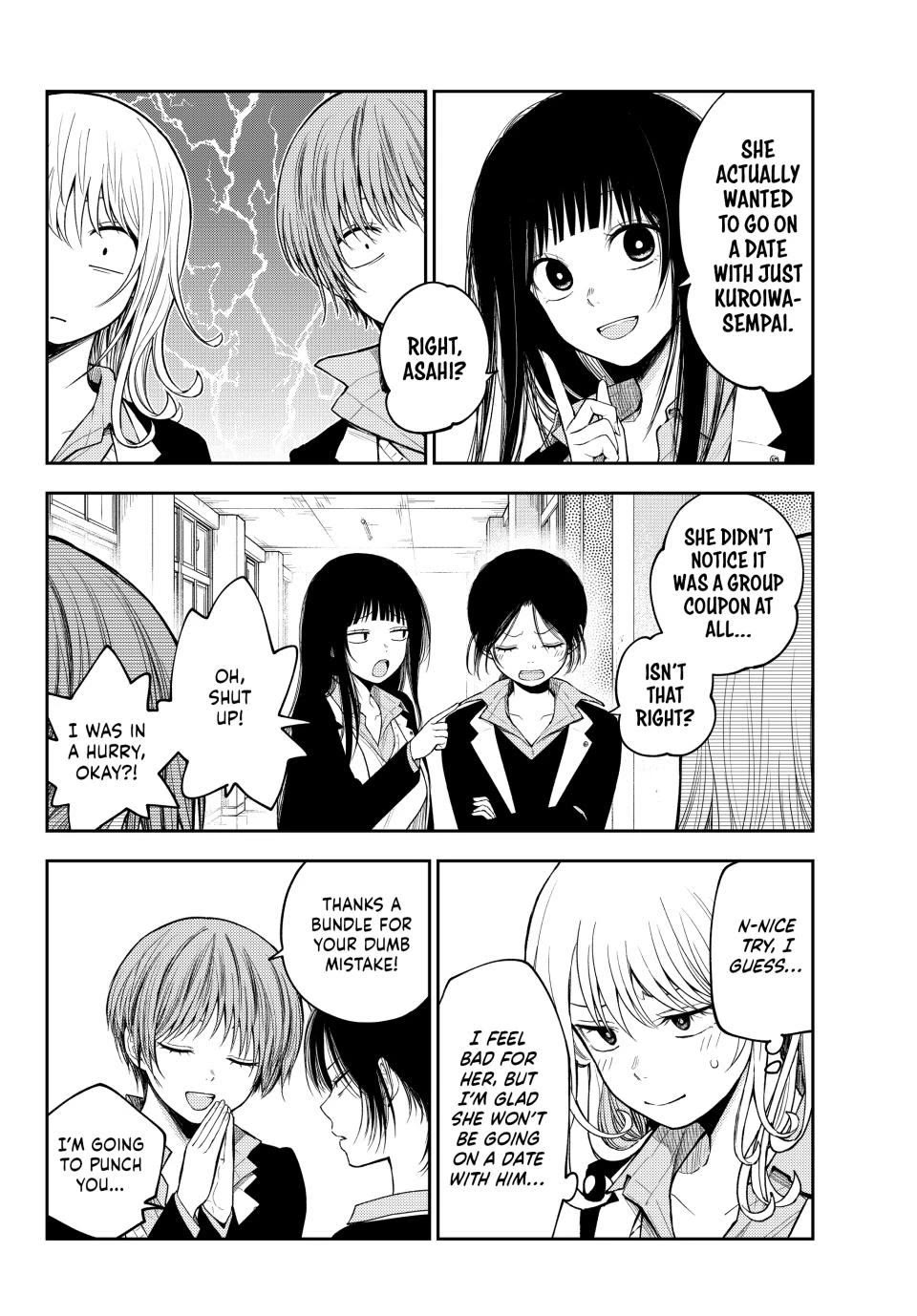 My Charms Are Wasted On Kuroiwa Medaka Chapter 155 page 10 - Chapter 155: That Girl and His Reply