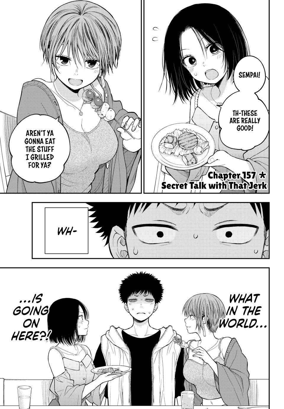 My Charms Are Wasted On Kuroiwa Medaka Chapter 157 page 1 - Chapter 157: Secret Talk with That Jerk