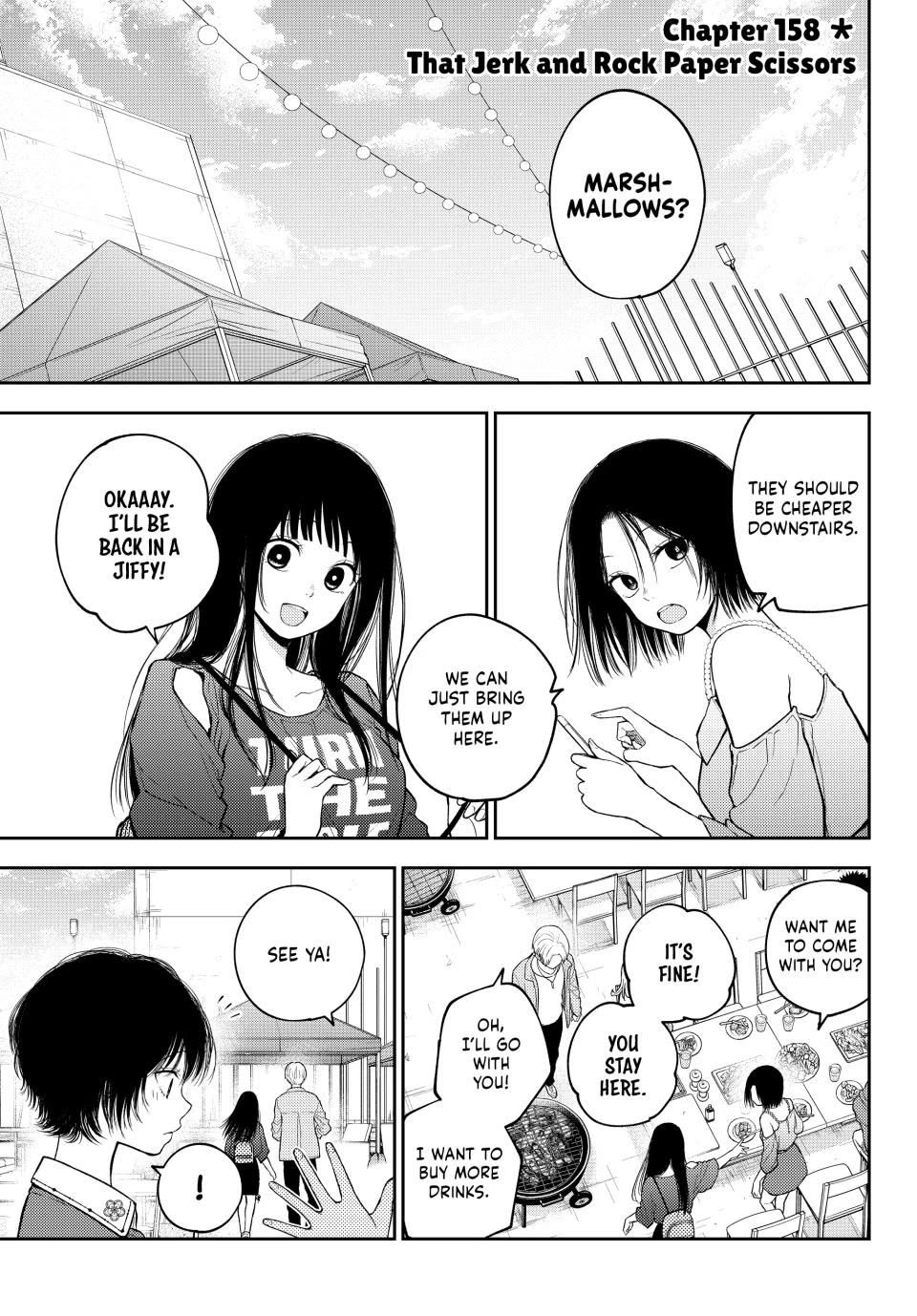 My Charms Are Wasted On Kuroiwa Medaka Chapter 158 page 1 - Chapter 158: That Jerk and Rock Paper Scissors