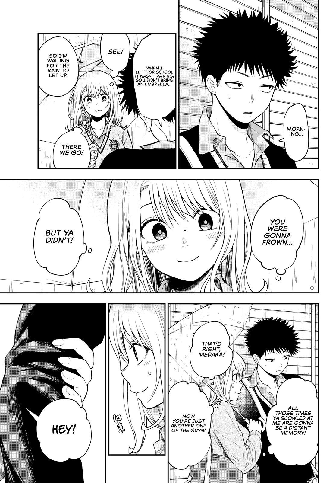 My Charms Are Wasted On Kuroiwa Medaka Chapter 16 page 5 - Chapter 16: Rain and Basketball Girl With That Bastard