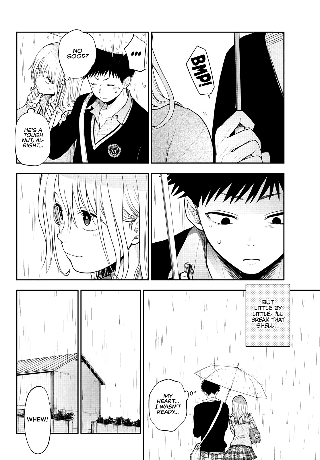 My Charms Are Wasted On Kuroiwa Medaka Chapter 16 page 8 - Chapter 16: Rain and Basketball Girl With That Bastard