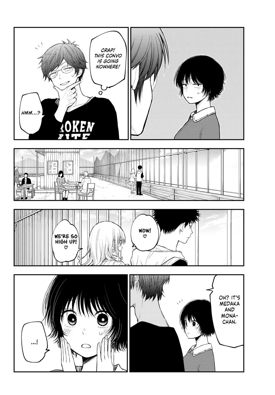 My Charms Are Wasted On Kuroiwa Medaka Chapter 160 page 3 - Chapter 160: That Girl and a Surprise