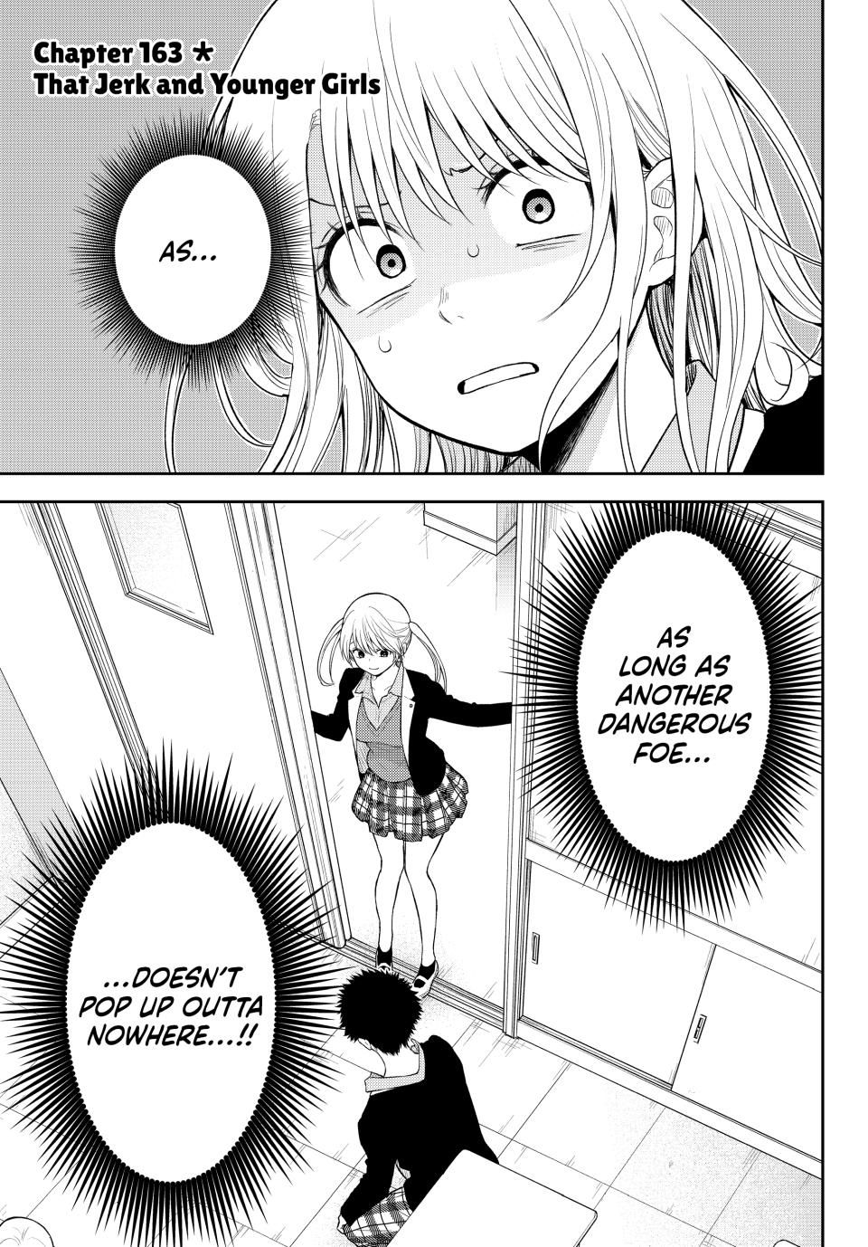 My Charms Are Wasted On Kuroiwa Medaka Chapter 163 page 1 - Chapter 163: That Jerk and Younger Girls