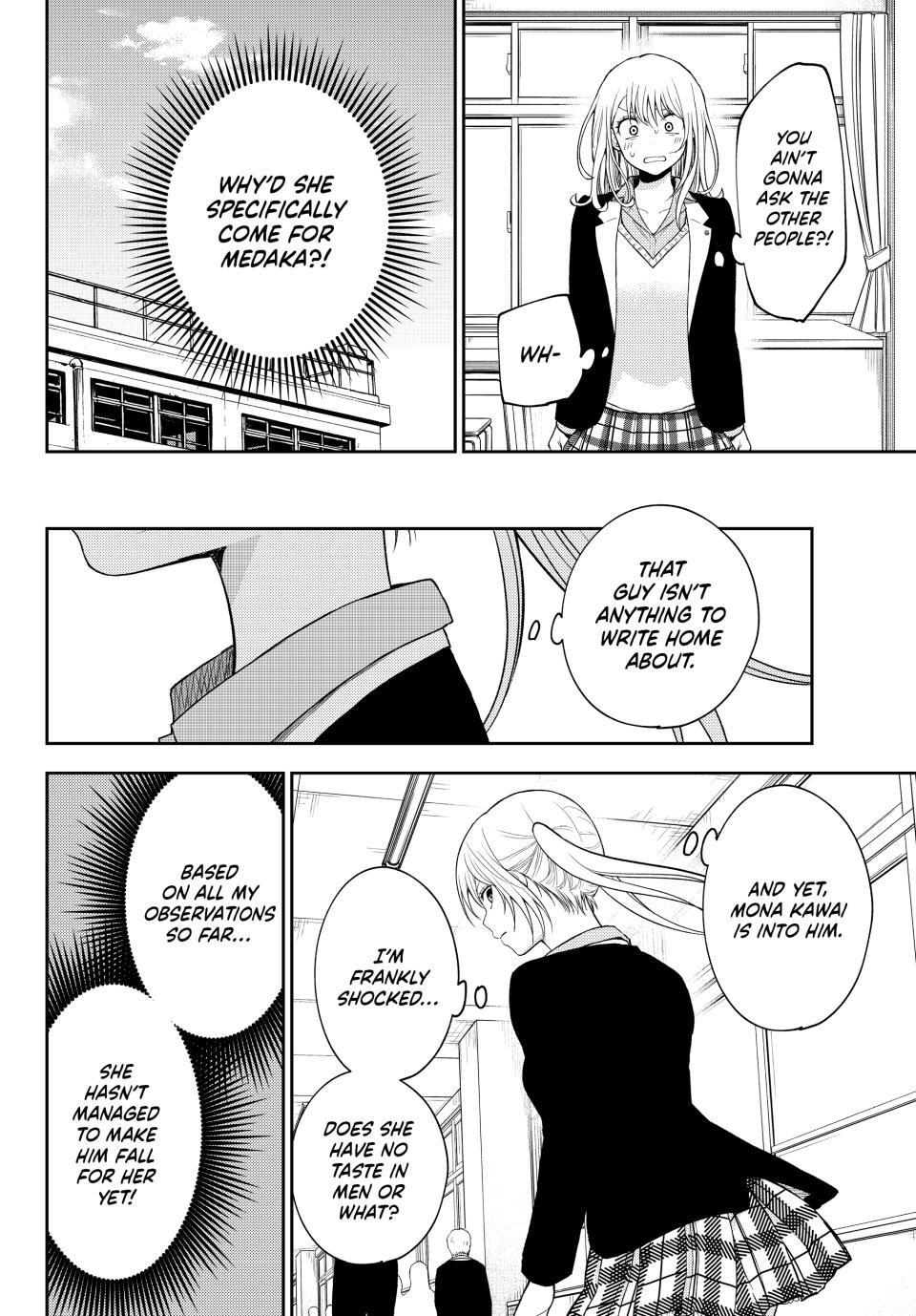 My Charms Are Wasted On Kuroiwa Medaka Chapter 163 page 6 - Chapter 163: That Jerk and Younger Girls