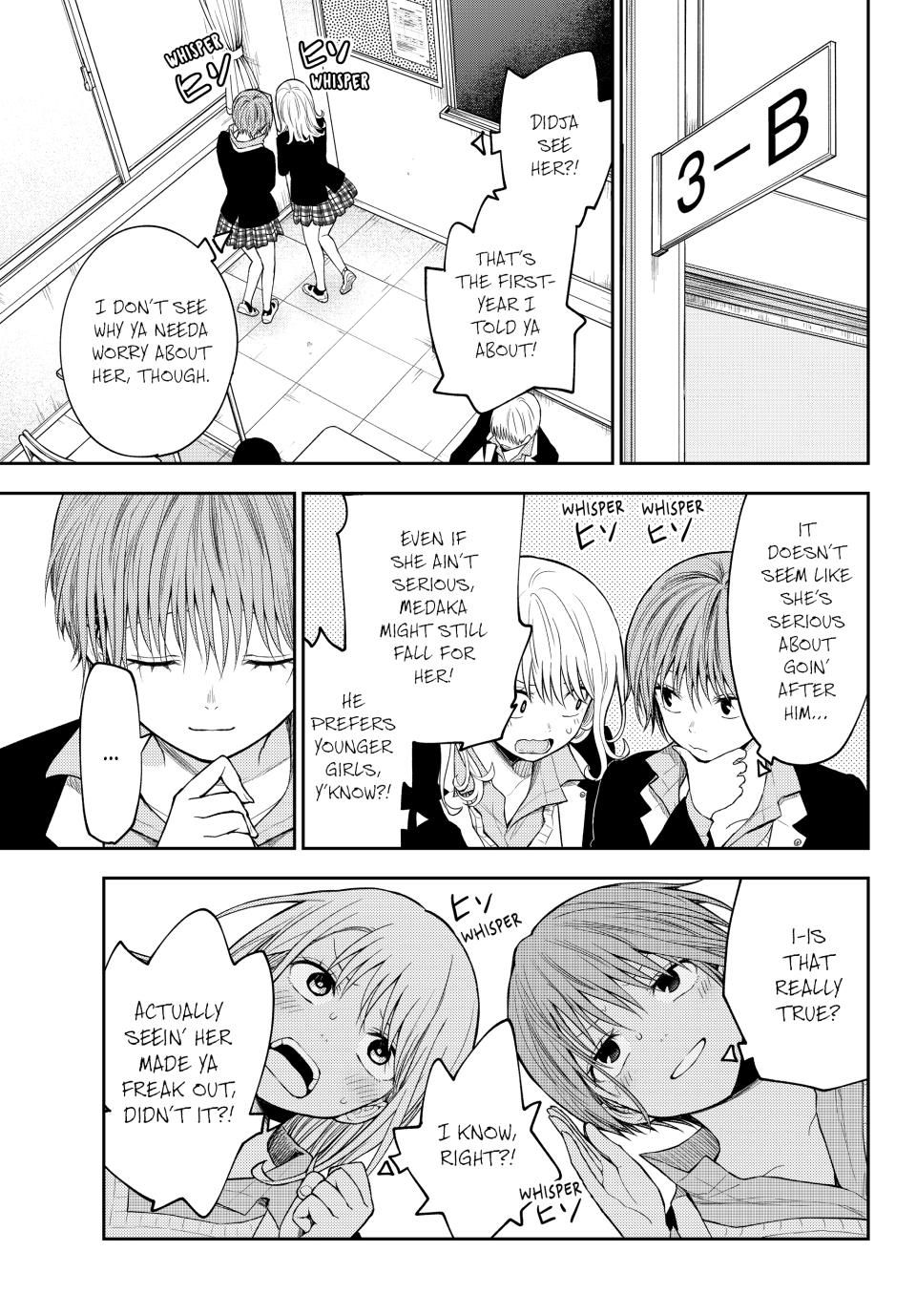 My Charms Are Wasted On Kuroiwa Medaka Chapter 163 page 9 - Chapter 163: That Jerk and Younger Girls