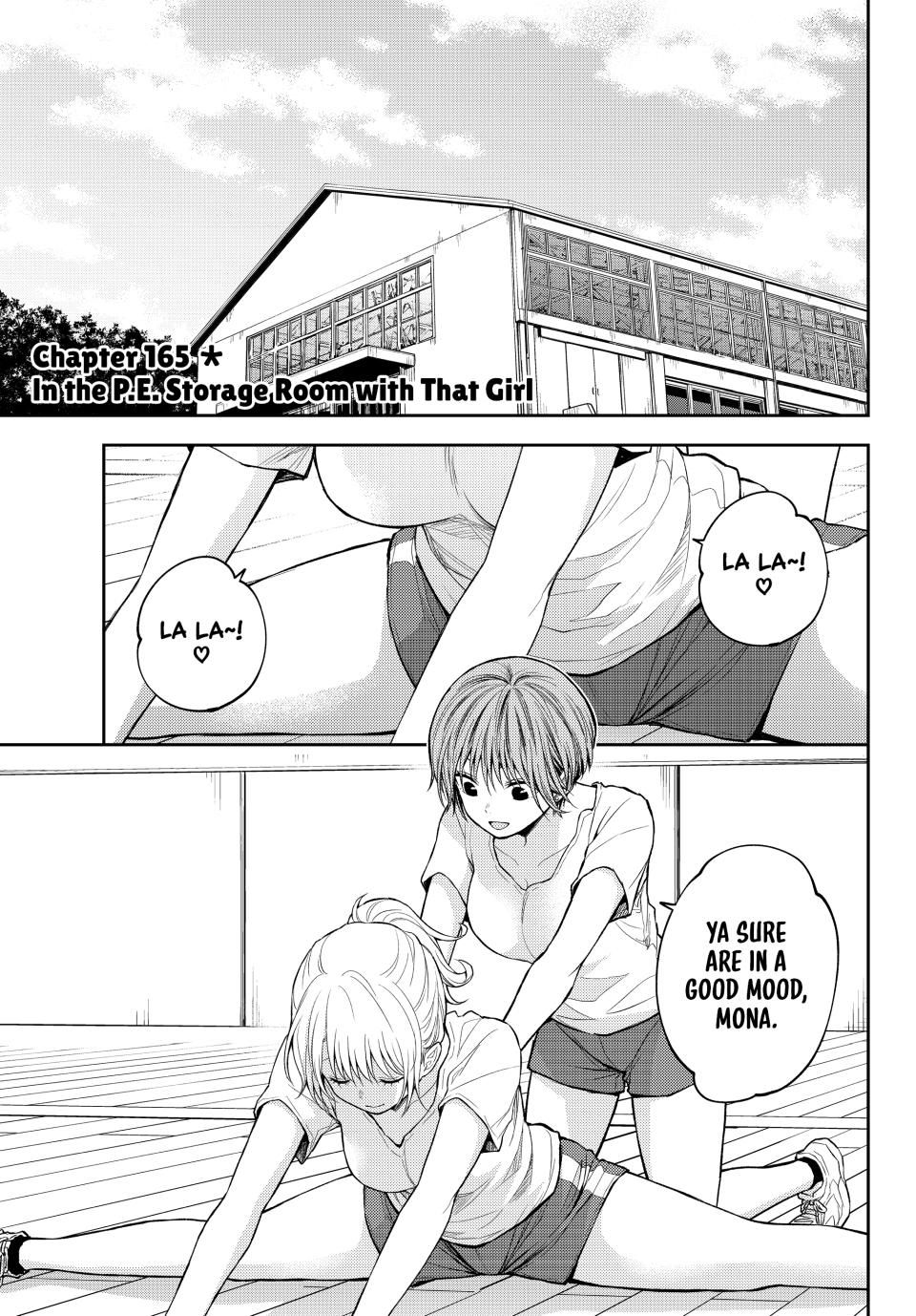 My Charms Are Wasted On Kuroiwa Medaka Chapter 165 page 1 - Chapter 165: In the P.E. Storage Room with That Girl