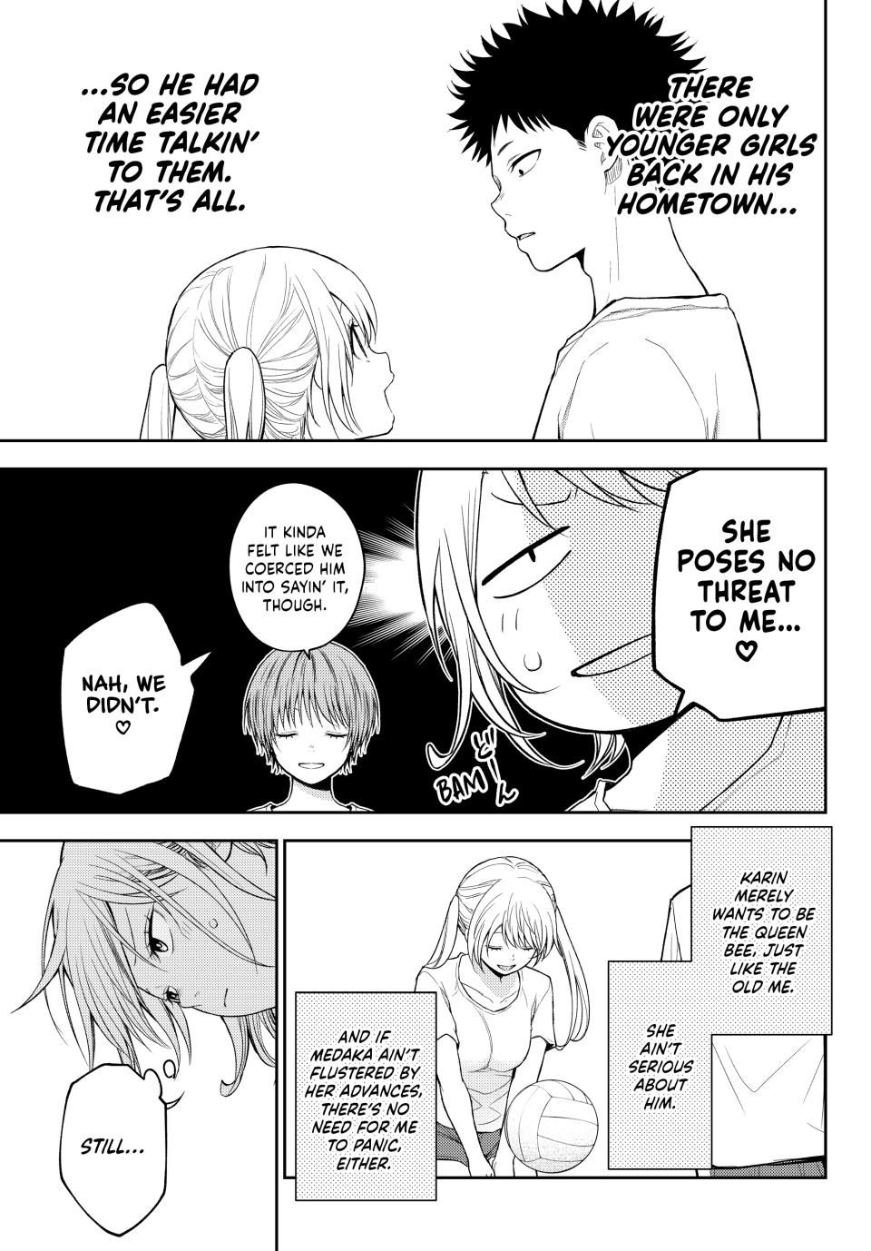 My Charms Are Wasted On Kuroiwa Medaka Chapter 165 page 3 - Chapter 165: In the P.E. Storage Room with That Girl