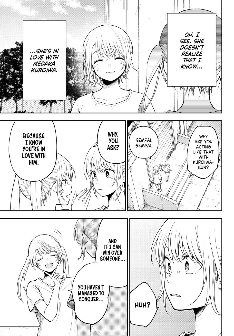 My Charms Are Wasted On Kuroiwa Medaka Chapter 166 page 8 - Chapter 166: Drama with That Jerk