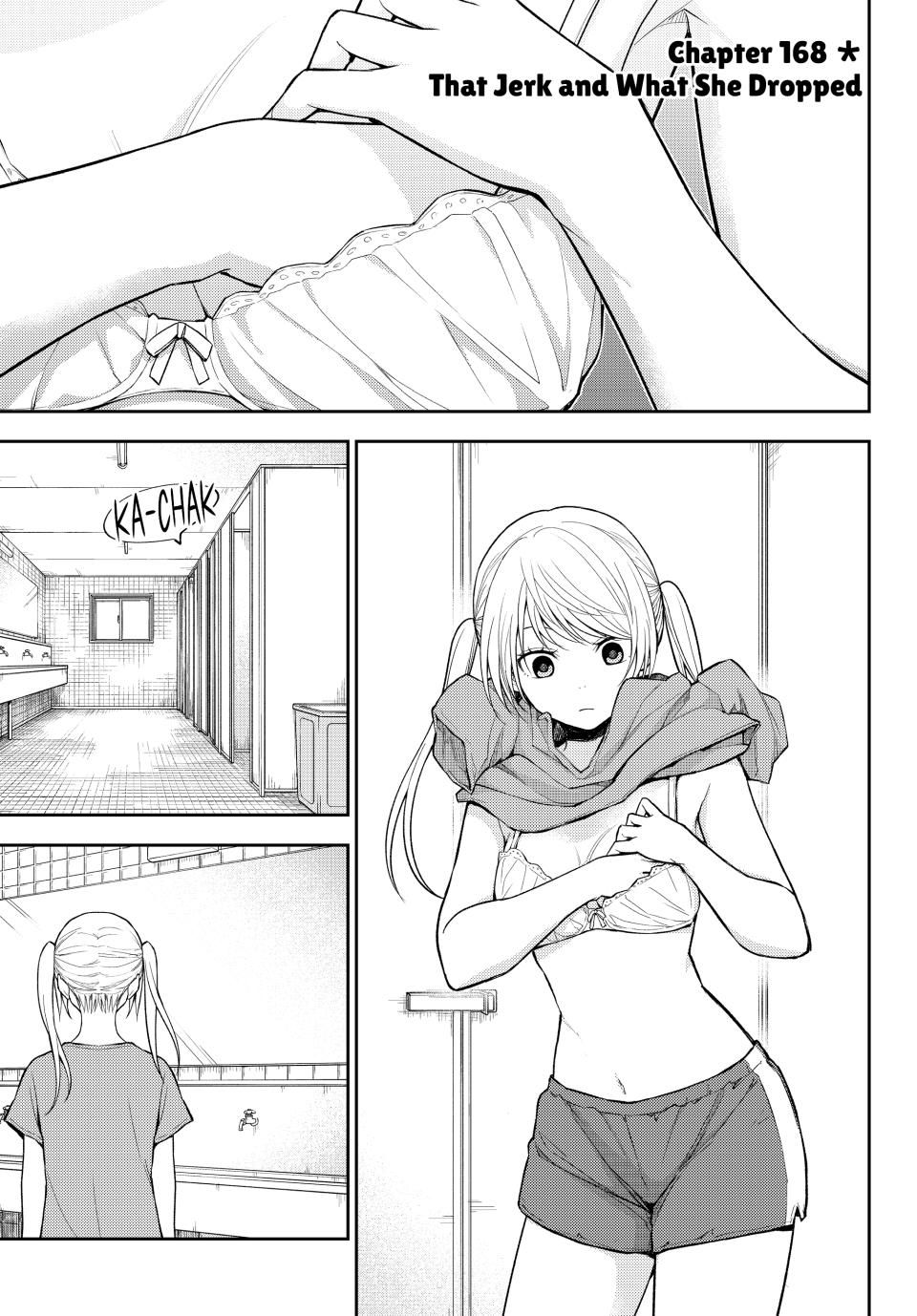 My Charms Are Wasted On Kuroiwa Medaka Chapter 168 page 1 - Chapter 168: That Jerk and What She Dropped