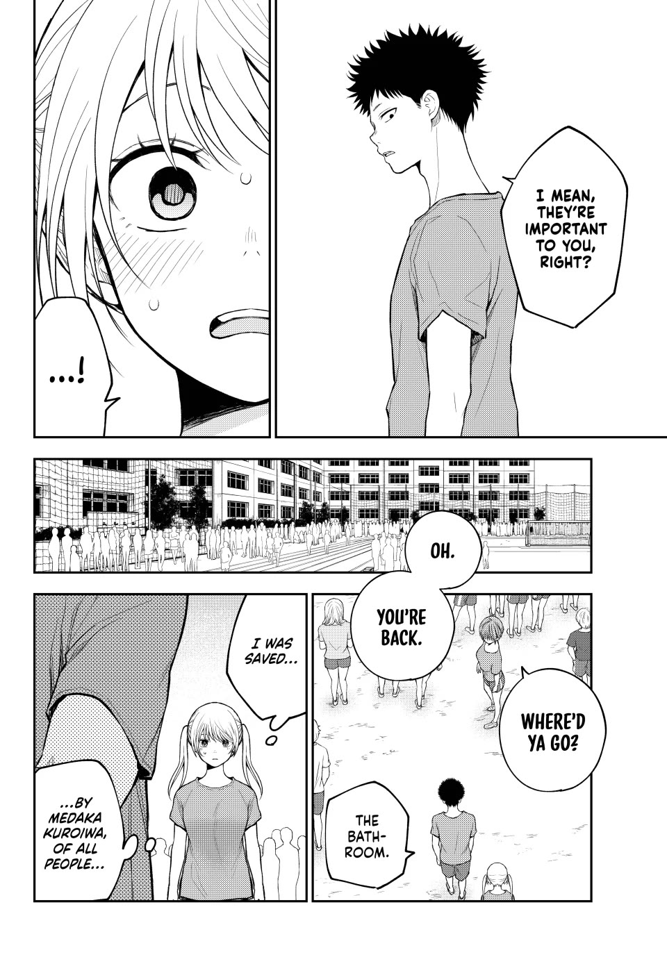 My Charms Are Wasted On Kuroiwa Medaka Chapter 169 page 12 - Chapter 169: That Girl and the Average Boy