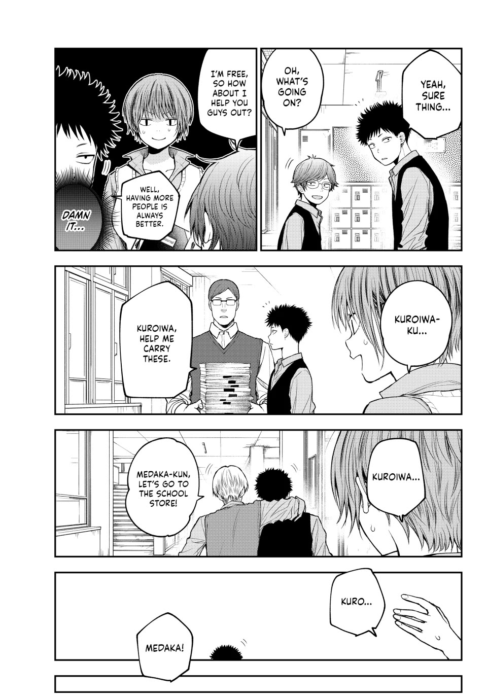 My Charms Are Wasted On Kuroiwa Medaka Chapter 176 page 5 - Chapter 176: That Girl and Panic