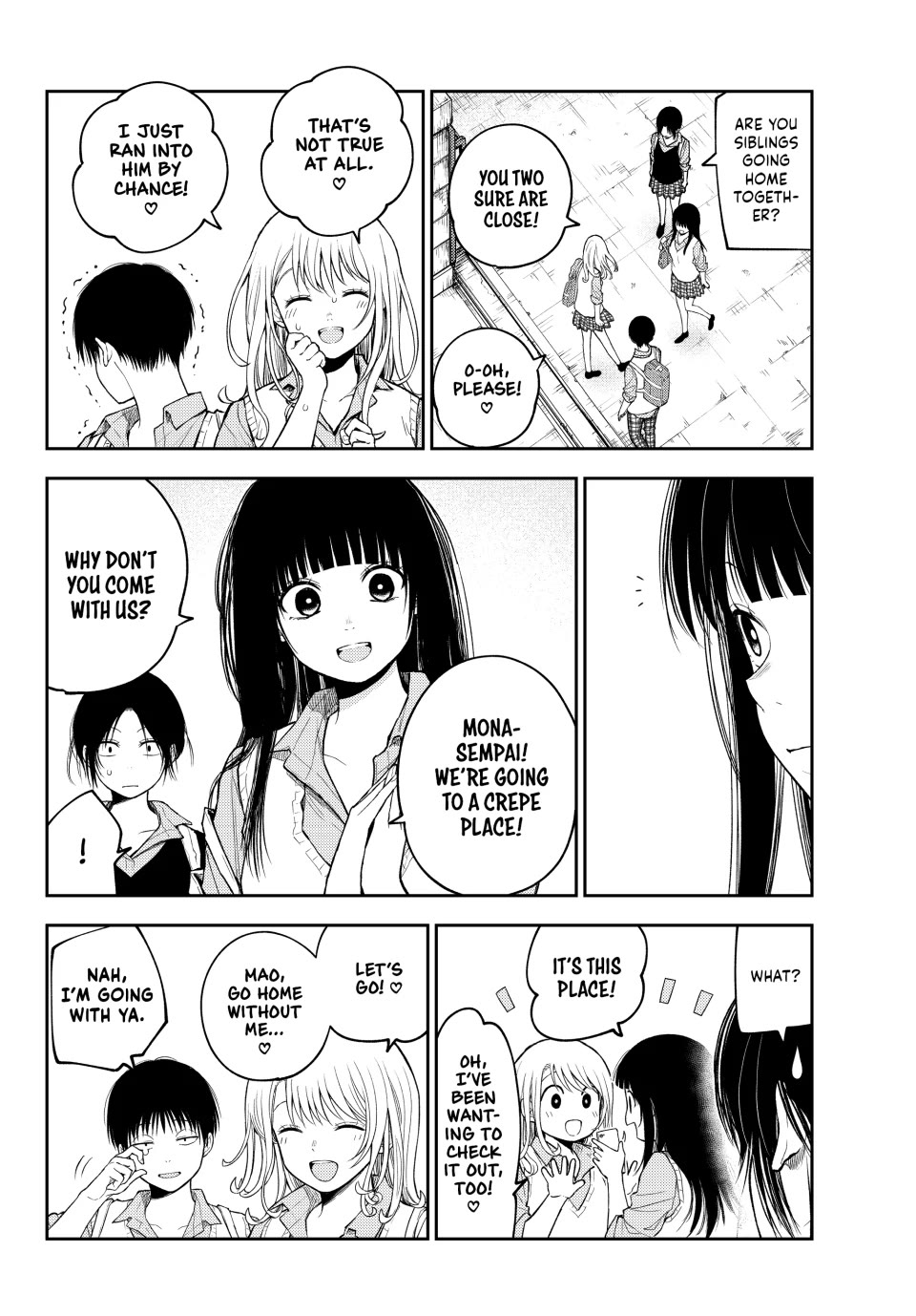 My Charms Are Wasted On Kuroiwa Medaka Chapter 180 page 6 - Chapter 180: That Girl and the Siblings