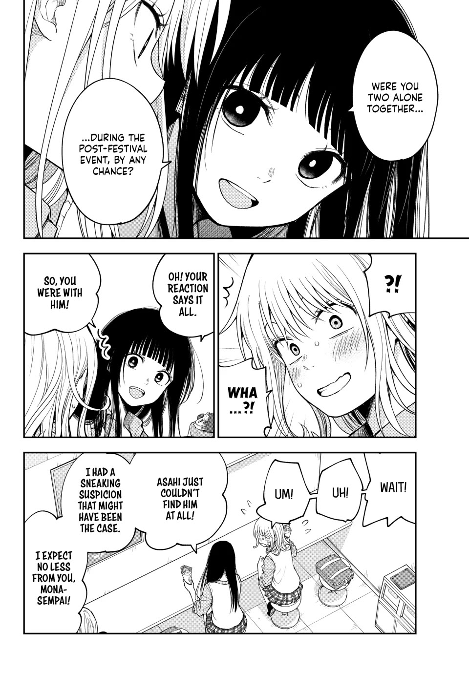 My Charms Are Wasted On Kuroiwa Medaka Chapter 181 page 2 - Chapter 181: That Girl and Probing