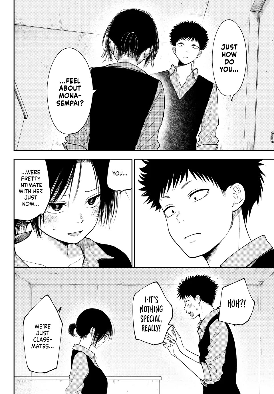 My Charms Are Wasted On Kuroiwa Medaka Chapter 184 page 6 - Chapter 184: That Girl and Questions