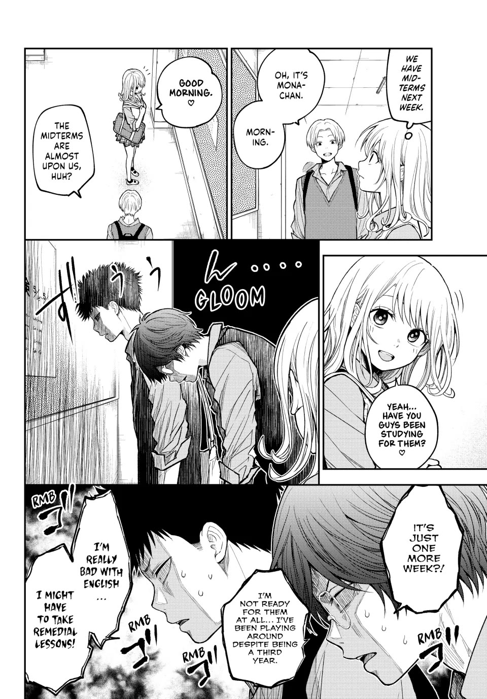 My Charms Are Wasted On Kuroiwa Medaka Chapter 187 page 6 - Chapter 187: That Jerk and Before the Tests