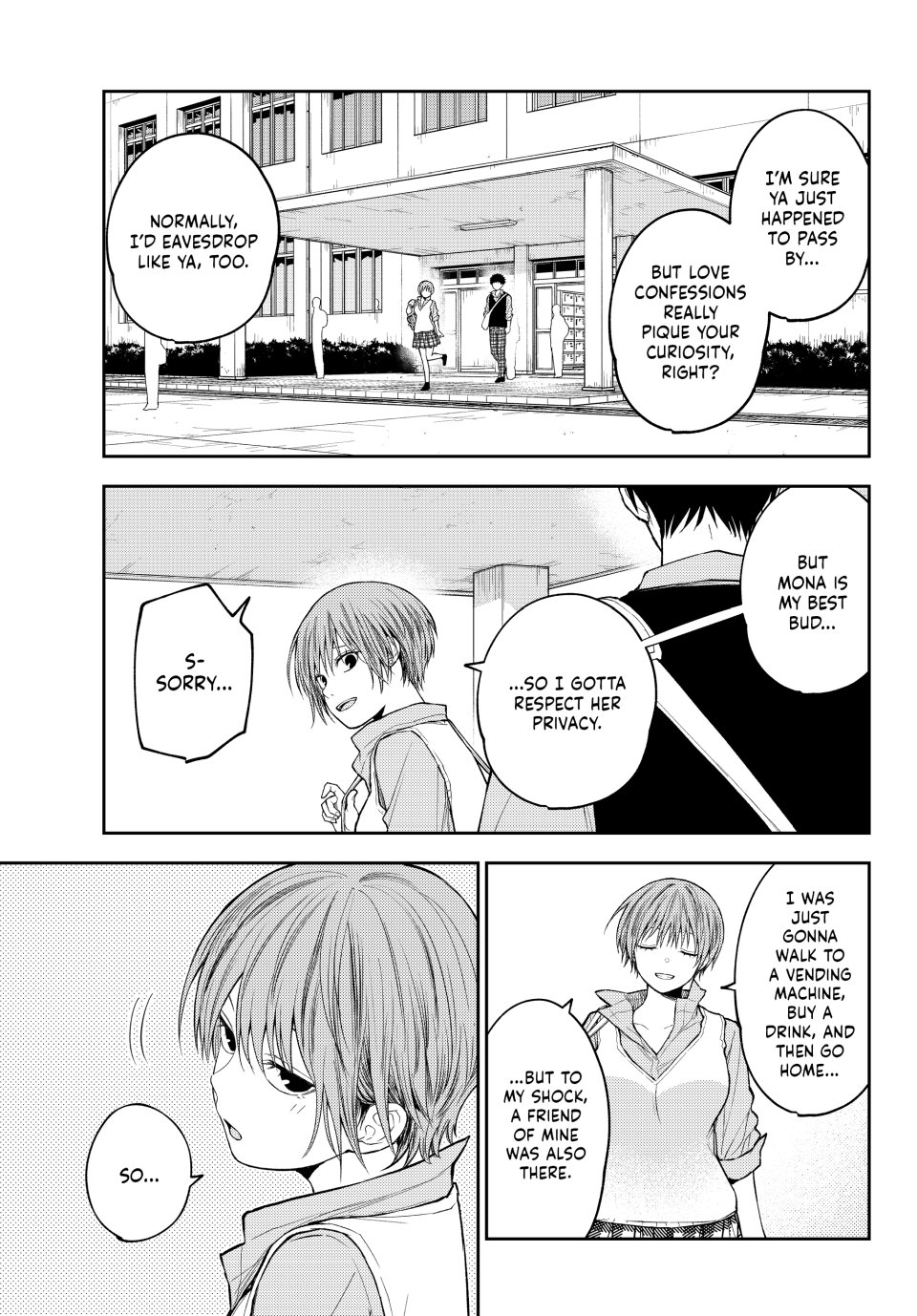 My Charms Are Wasted On Kuroiwa Medaka Chapter 189 page 13 - Chapter 189: That Jerk and Rejection
