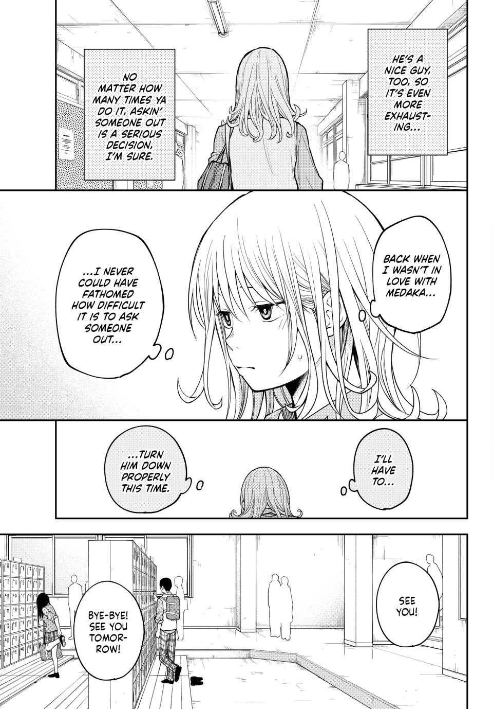 My Charms Are Wasted On Kuroiwa Medaka Chapter 189 page 3 - Chapter 189: That Jerk and Rejection