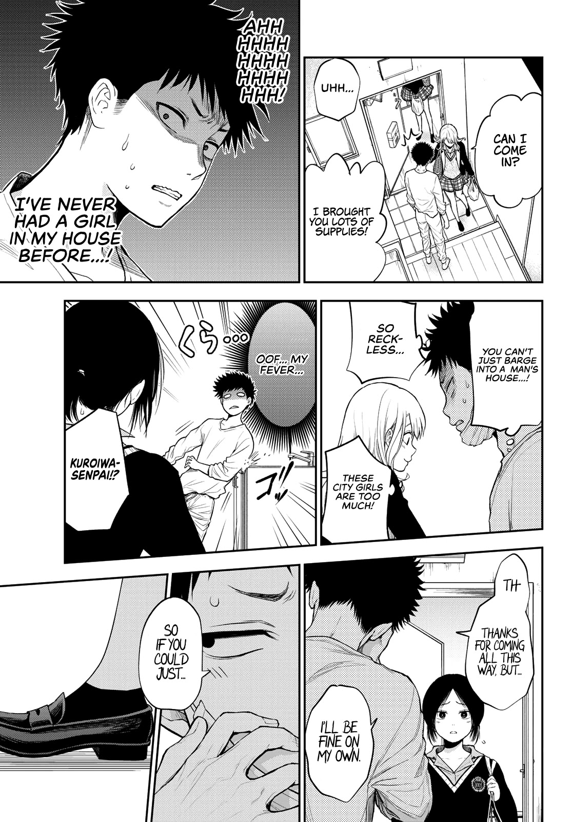 My Charms Are Wasted On Kuroiwa Medaka Chapter 19 page 12 - Chapter 19: Nursing That Bastard