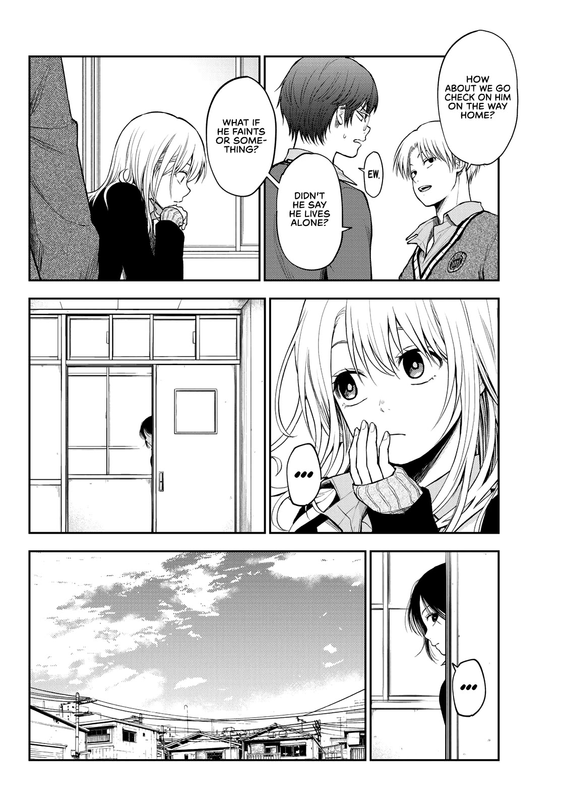 My Charms Are Wasted On Kuroiwa Medaka Chapter 19 page 5 - Chapter 19: Nursing That Bastard