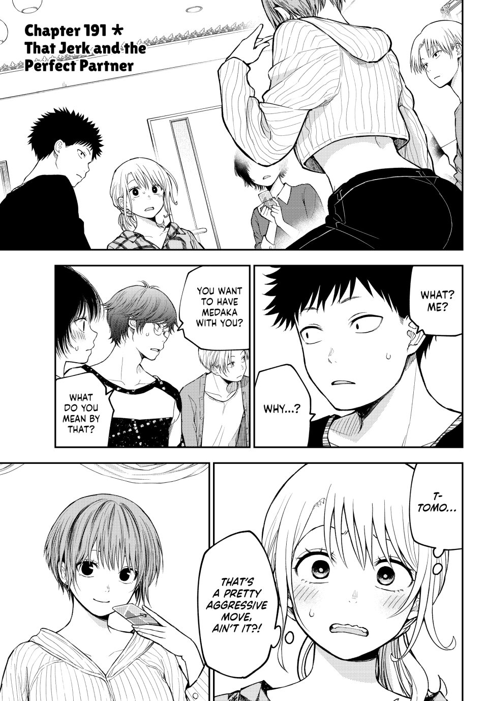 My Charms Are Wasted On Kuroiwa Medaka Chapter 191 page 1 - Chapter 191: That Jerk and the Perfect Partner