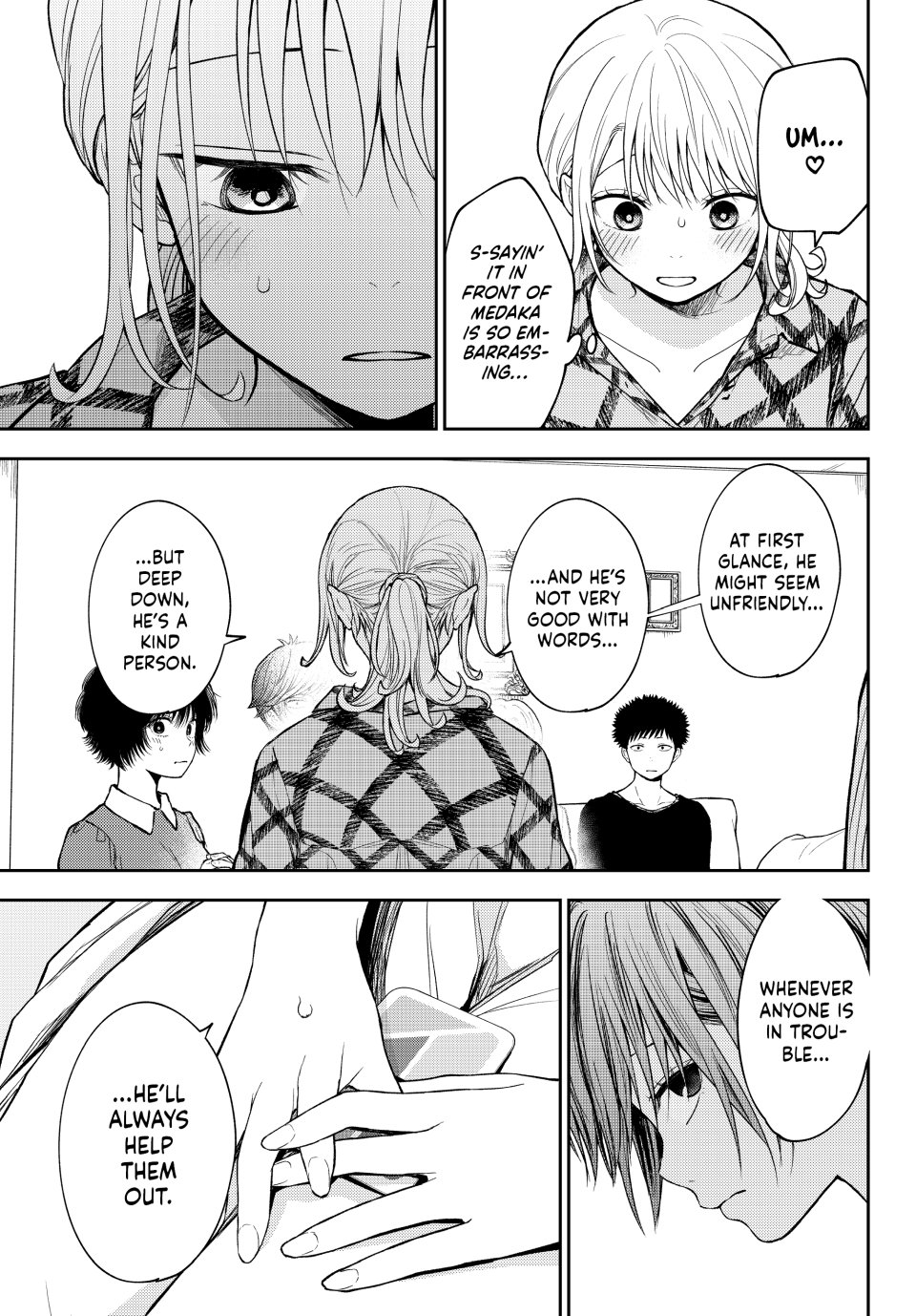 My Charms Are Wasted On Kuroiwa Medaka Chapter 191 page 11 - Chapter 191: That Jerk and the Perfect Partner