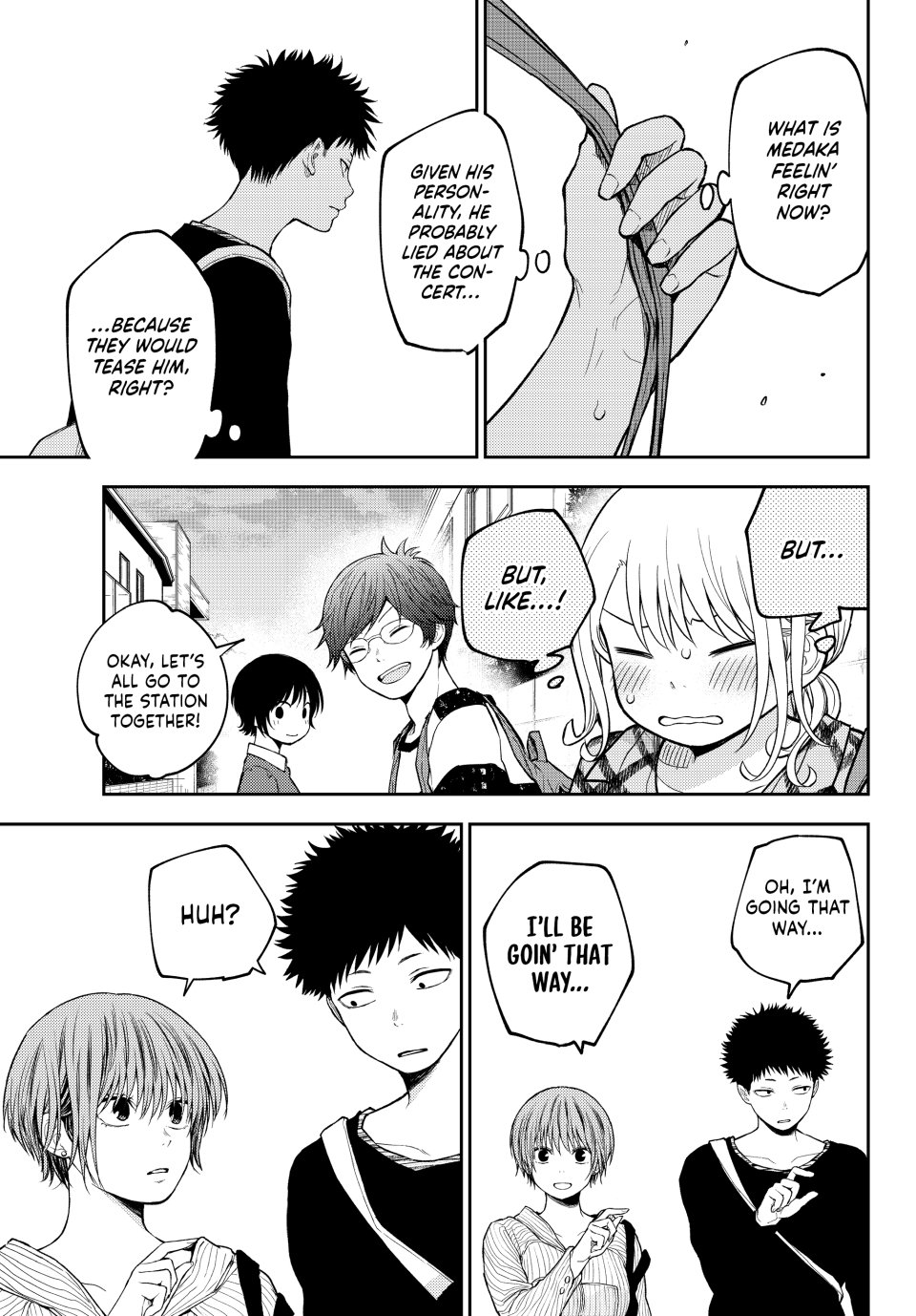 My Charms Are Wasted On Kuroiwa Medaka Chapter 192 page 11 - Chapter 192: Checking the Order with That Girl