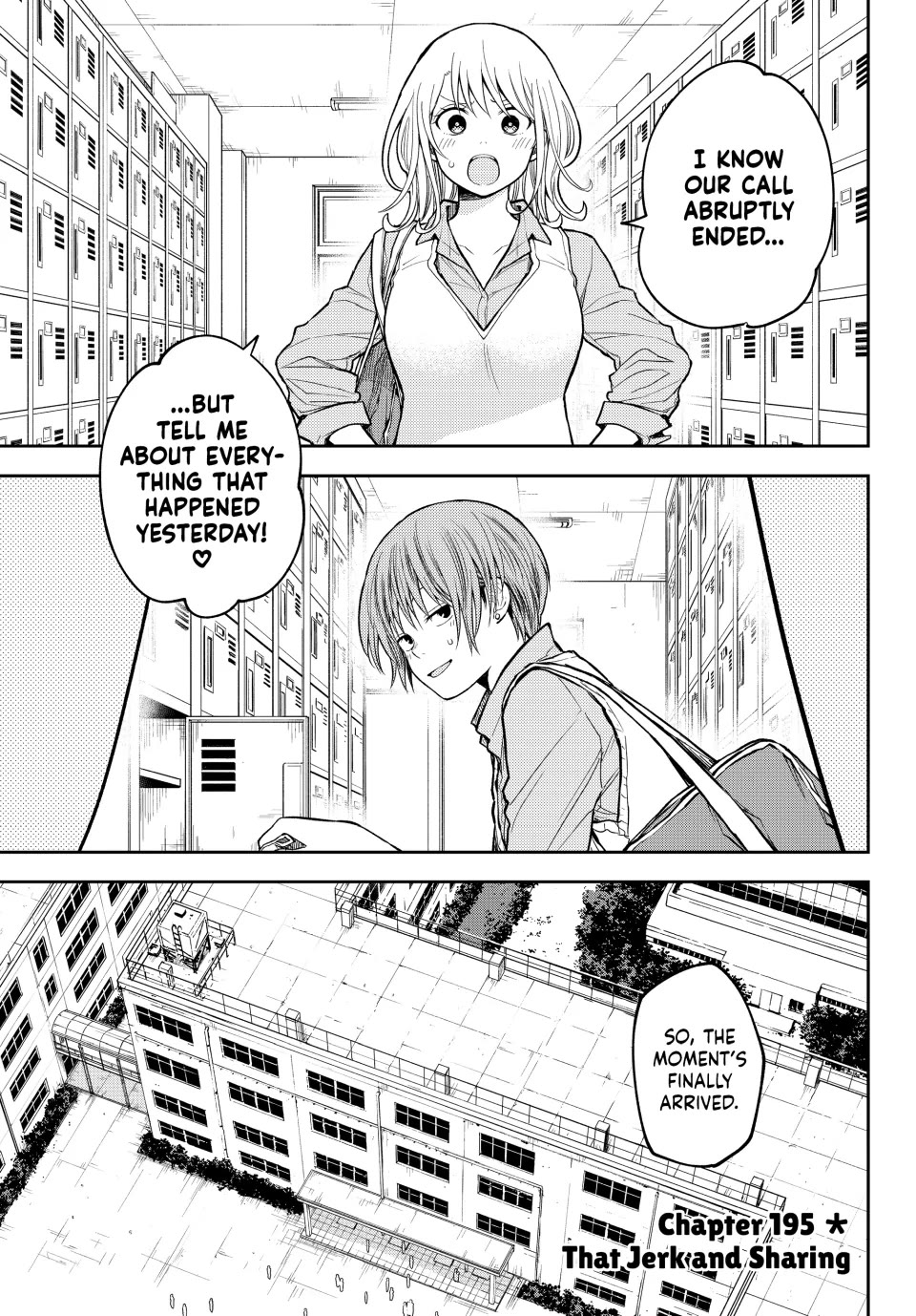 My Charms Are Wasted On Kuroiwa Medaka Chapter 195 page 1 - Chapter 195: That Jerk and Sharing