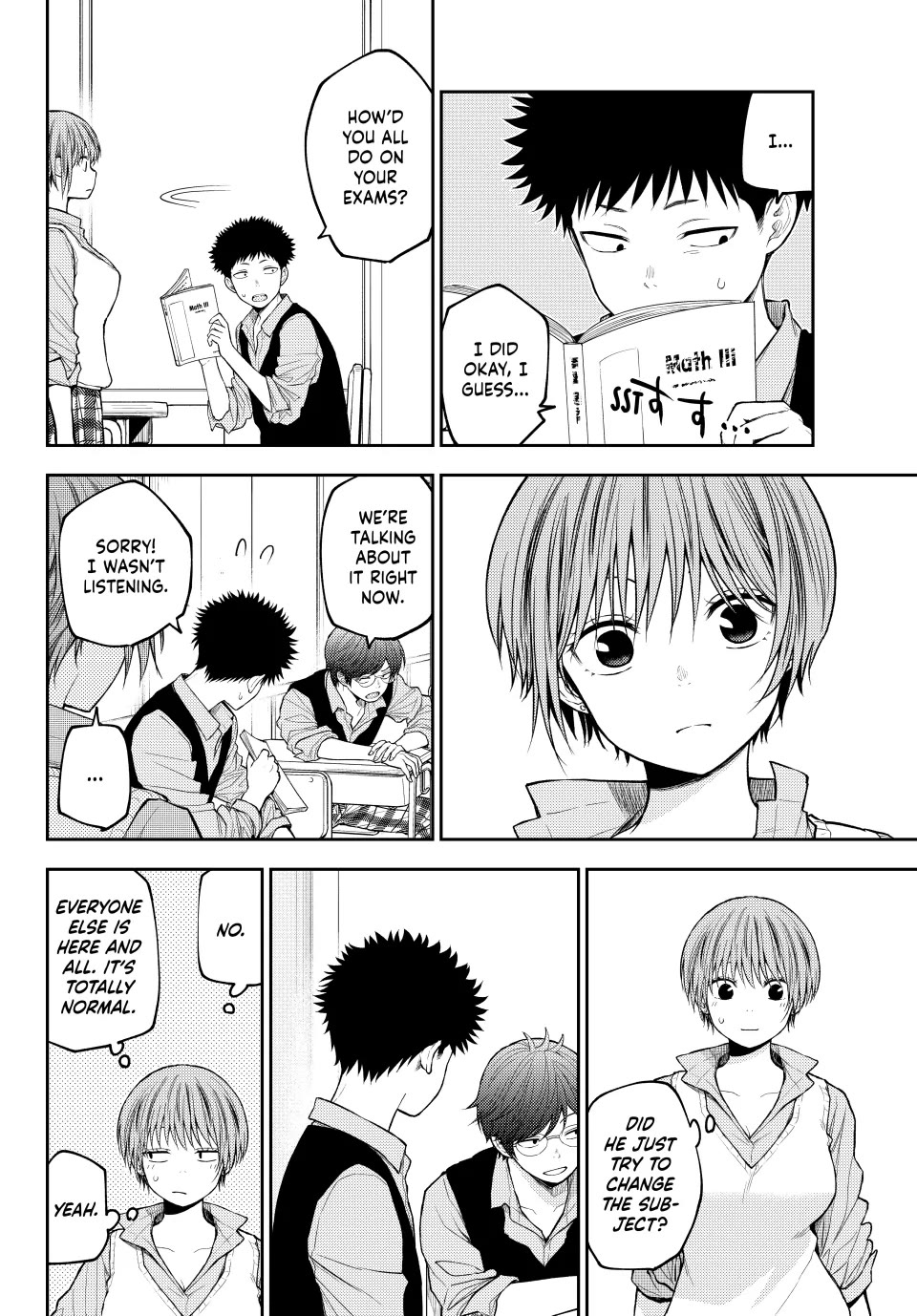 My Charms Are Wasted On Kuroiwa Medaka Chapter 196 page 6 - Chapter 196: Exam Time with That Girl
