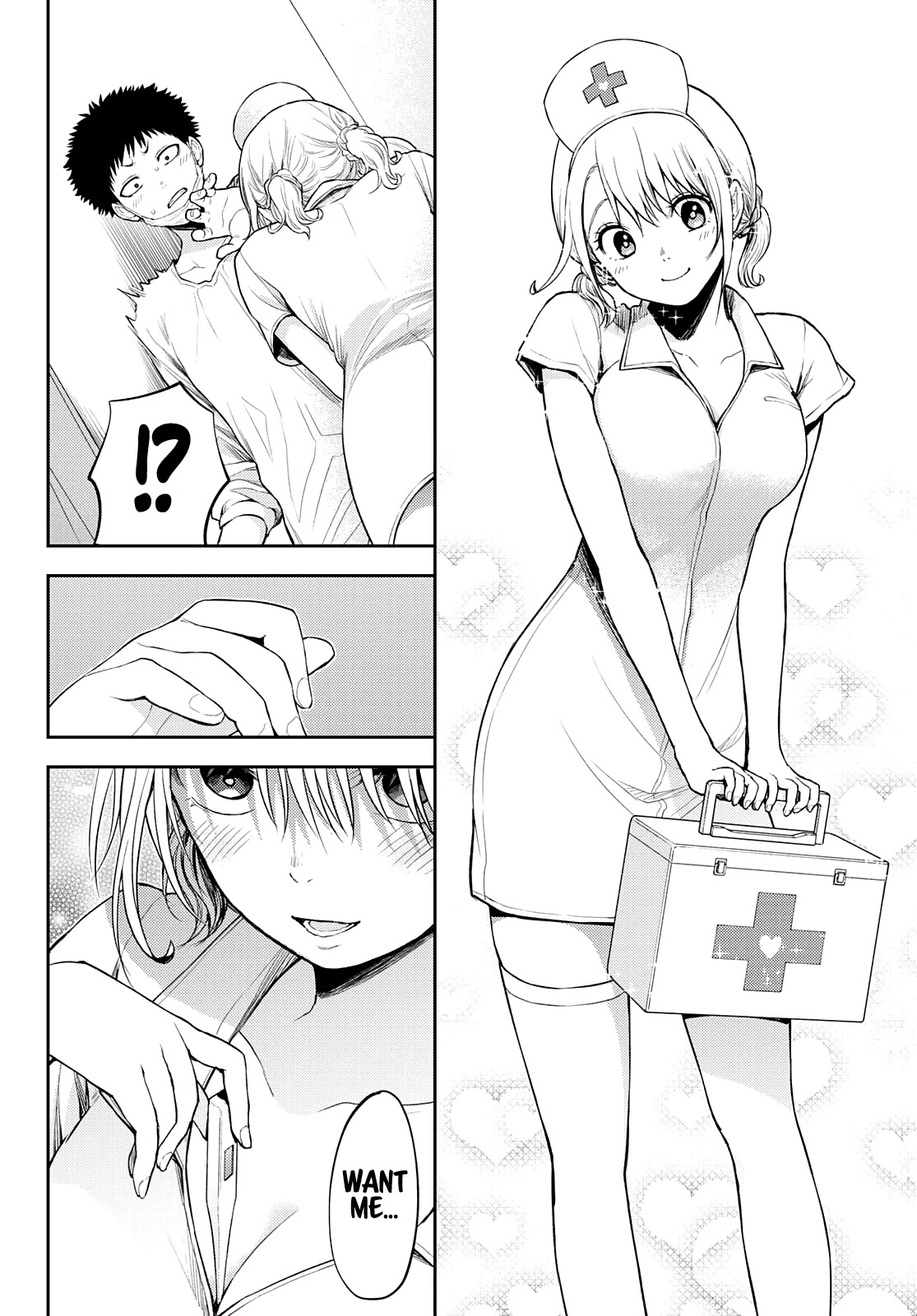 My Charms Are Wasted On Kuroiwa Medaka Chapter 20 page 6 - Chapter 20: A Nurse-Off with That Bastard