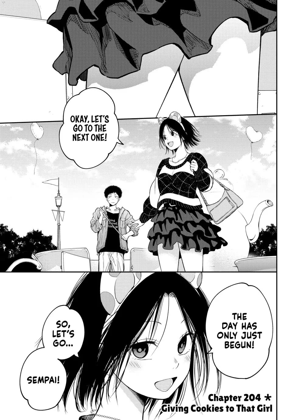 My Charms Are Wasted On Kuroiwa Medaka Chapter 204 page 1 - Chapter 204: Giving Cookies to That Girl