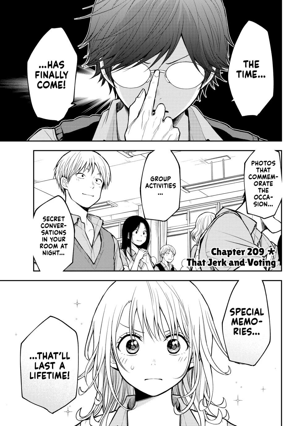 My Charms Are Wasted On Kuroiwa Medaka Chapter 209 page 1 - Chapter 209