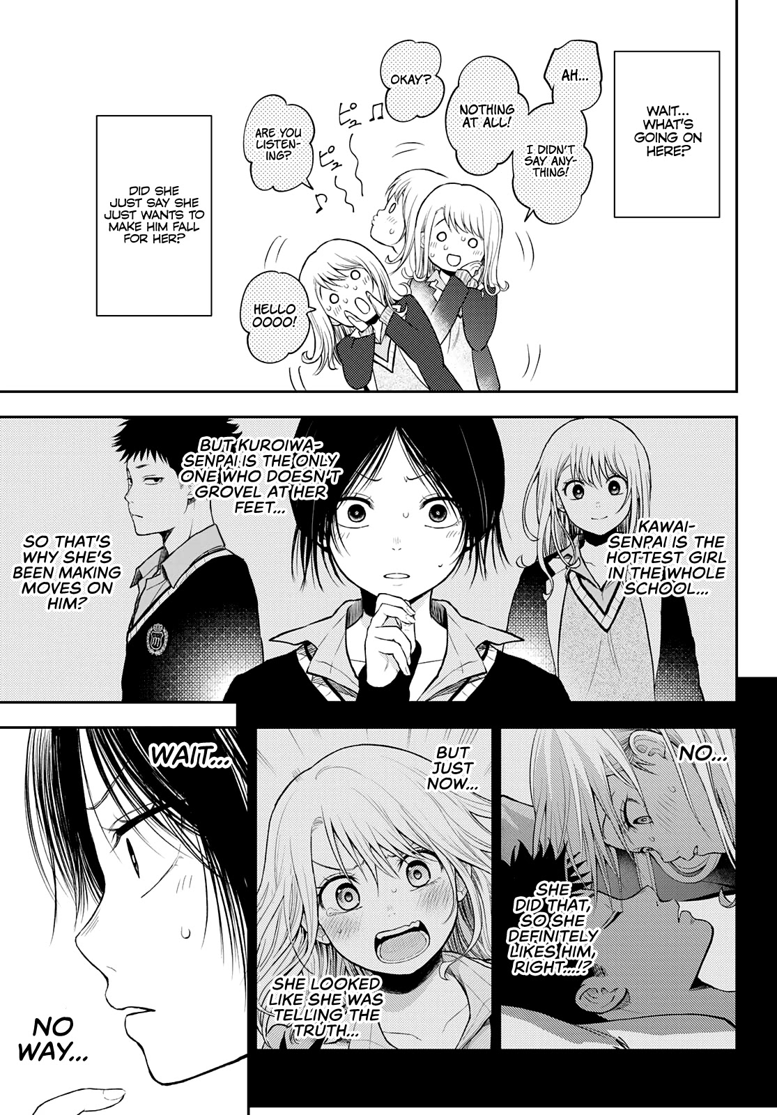 My Charms Are Wasted On Kuroiwa Medaka Chapter 21 page 12 - Chapter 21: That Bastard and a Ki-...