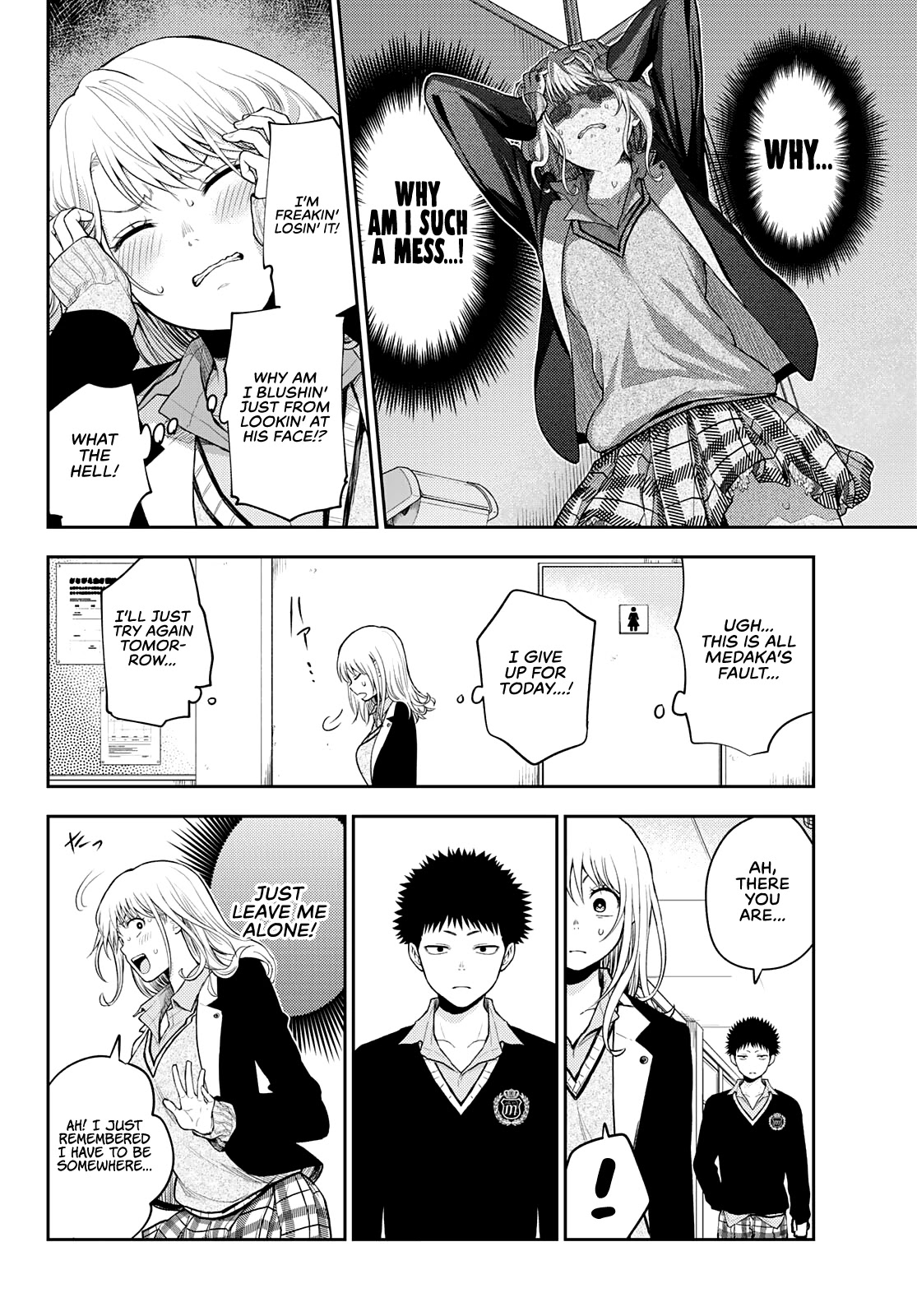 My Charms Are Wasted On Kuroiwa Medaka Chapter 22 page 11 - Chapter 22: Feeling Down With That Bastard