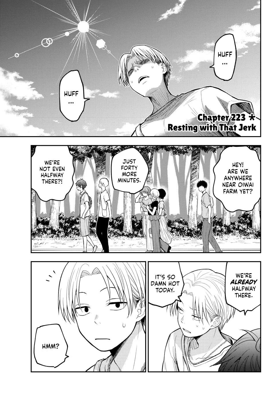My Charms Are Wasted On Kuroiwa Medaka Chapter 223 page 1 - Chapter 223: Resting with That Jerk