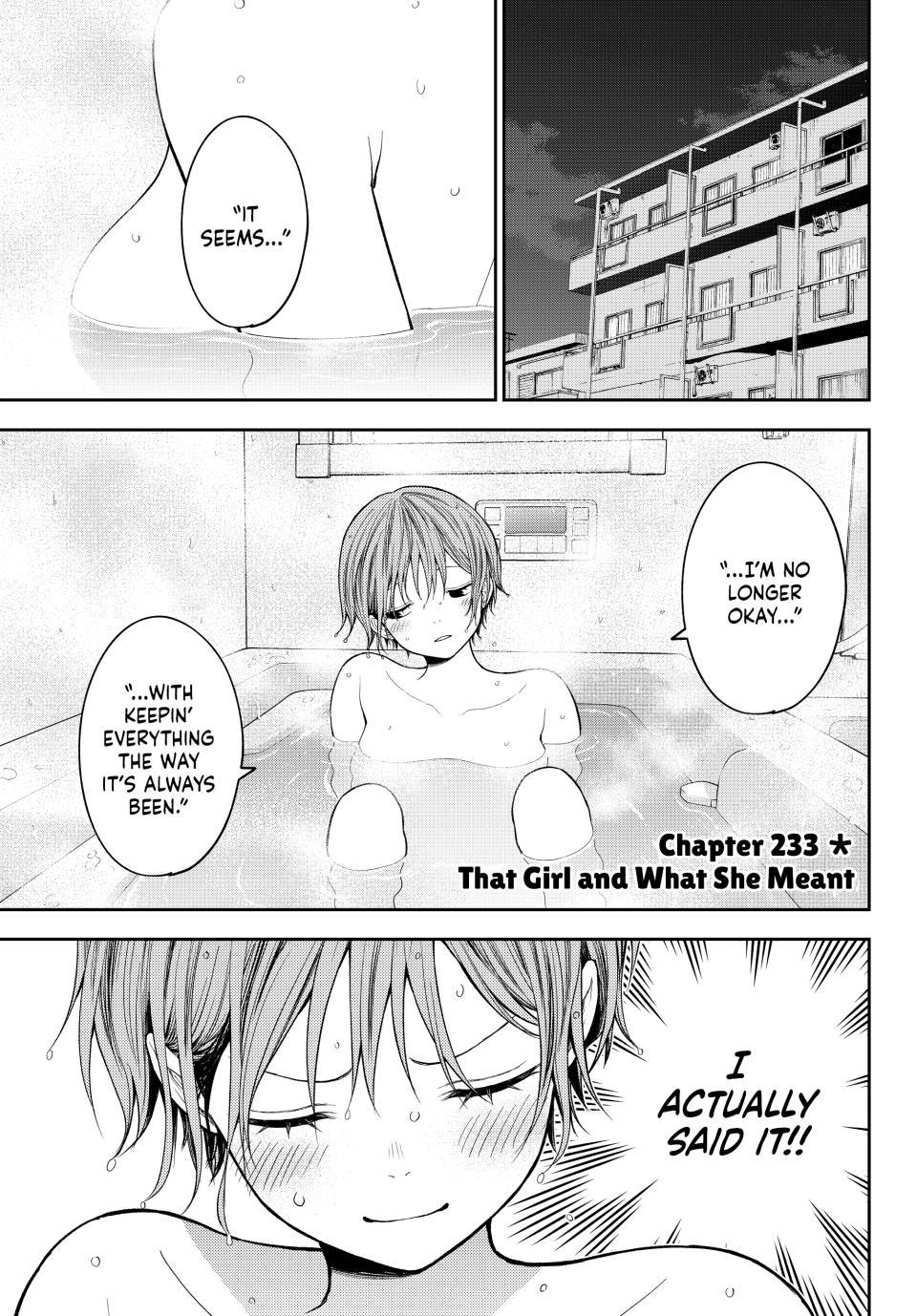 My Charms Are Wasted On Kuroiwa Medaka Chapter 233 page 1 - Chapter 233