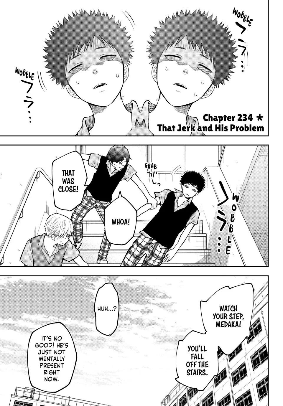 My Charms Are Wasted On Kuroiwa Medaka Chapter 234 page 1 - Chapter 234