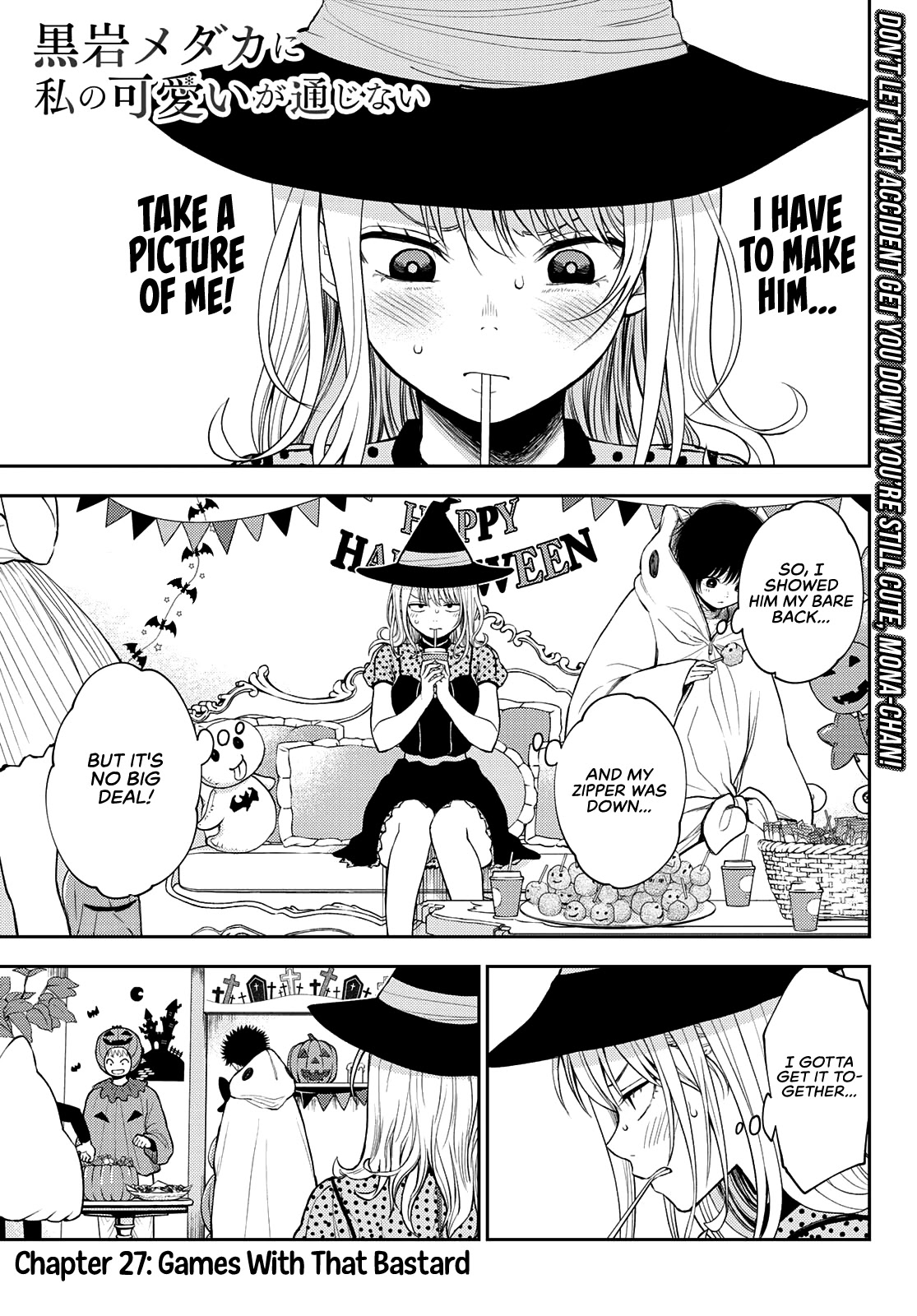 My Charms Are Wasted On Kuroiwa Medaka Chapter 27 page 2 - Chapter 27: Games With That Bastard